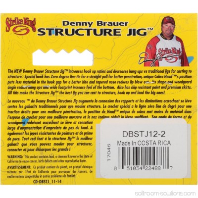 Strike King® Denny Brauer ½ oz. Structure Jig™ 555460087